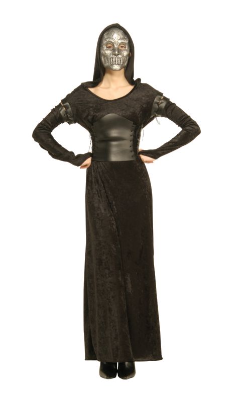 Harry Potter Adult Female Death Eater STD Costume - Click Image to Close