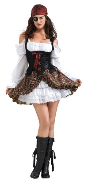 Buccaneer Babe Costume XS, S, M - Click Image to Close
