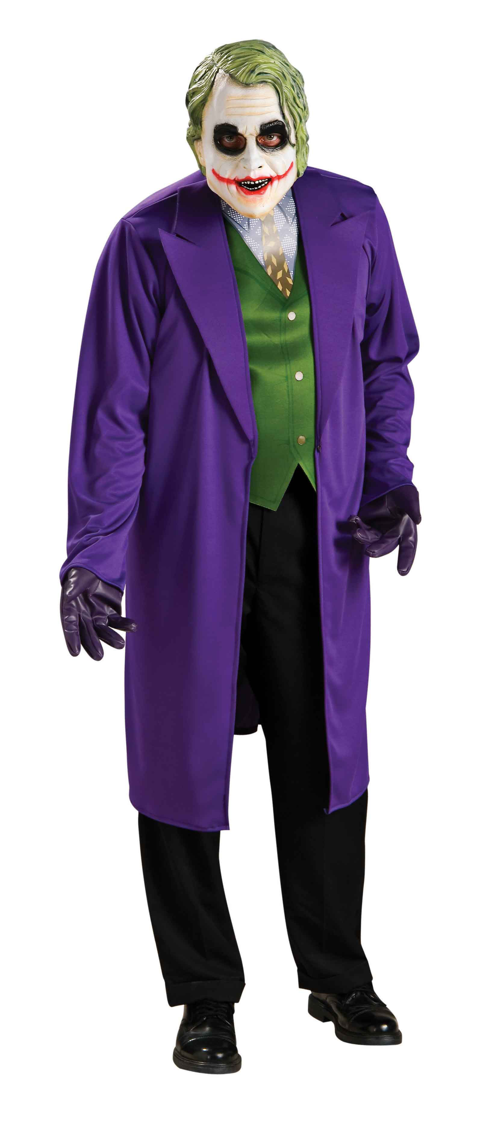 Dark Knight Joker Adult Costume STD, XL - Click Image to Close