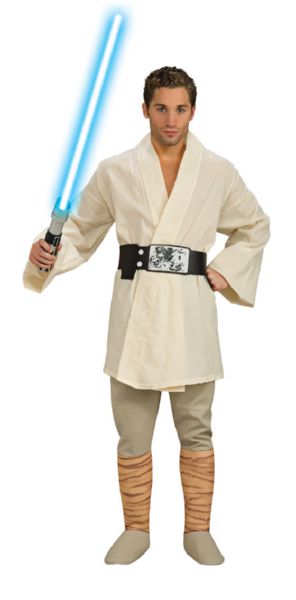 Luke Skywalker Adult Deluxe Costume Star Wars STD