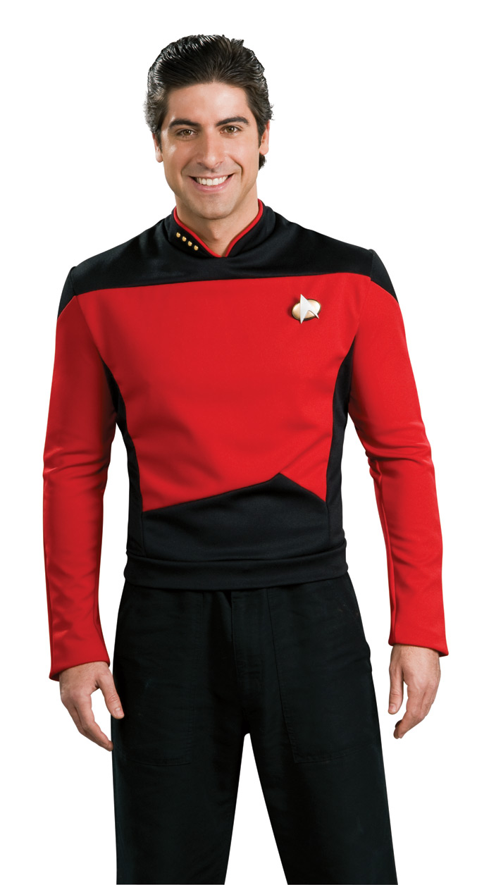 STAR TREK-NEXT GENERATION Adult Dlx. Command Uniform - Click Image to Close