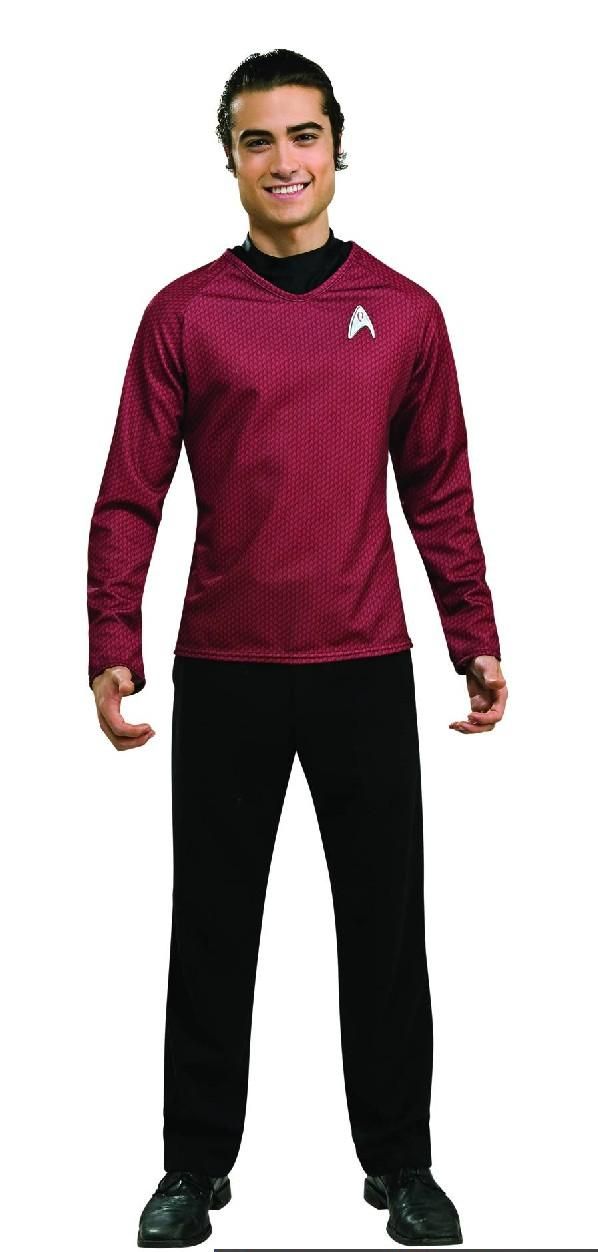 STAR TREK MOVIE ADULT Grand Heritage Costume Red S-M-L-XL - Click Image to Close