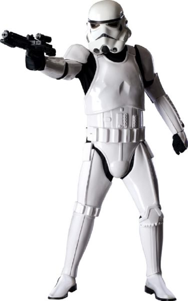 Collector's Stormtrooper Adult Costume STD Star Wars - Click Image to Close