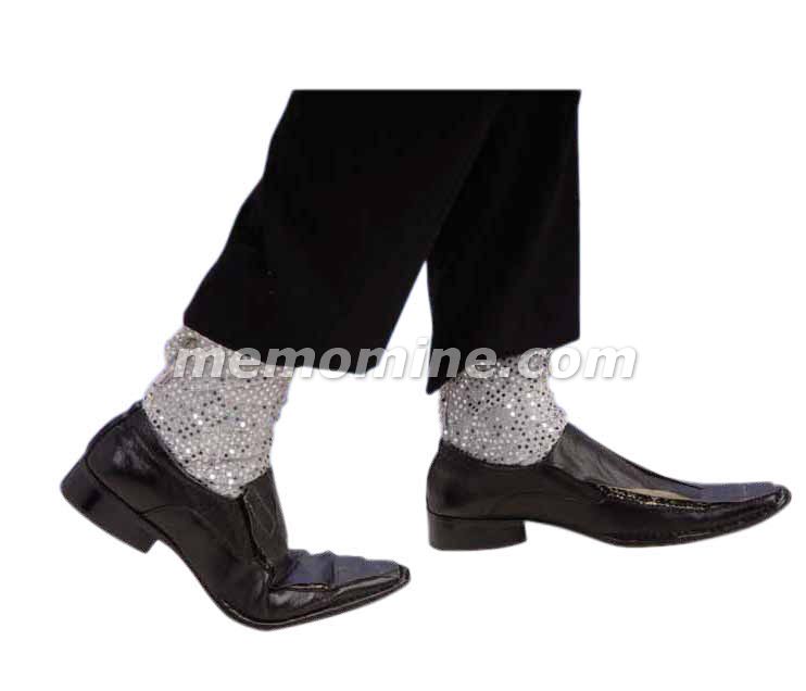 Michael Jackson Adult Sequin SPARKLE SOCKS **In Stock** - Click Image to Close