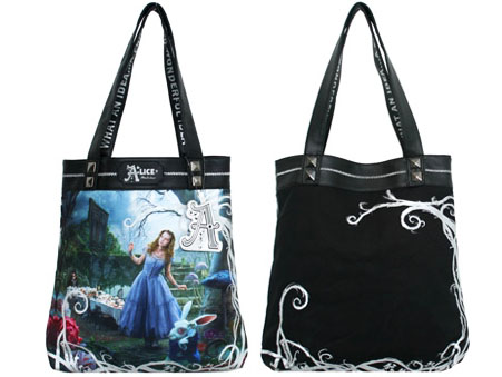 Alice in Wonderland Designer Tote Bag Alice **In Stock** - Click Image to Close