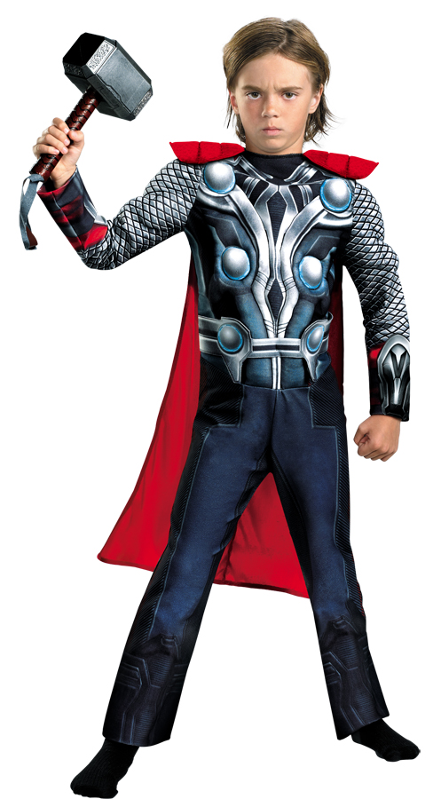 Avengers THOR CLASSIC MUSCLE 7 Child Costume - Click Image to Close