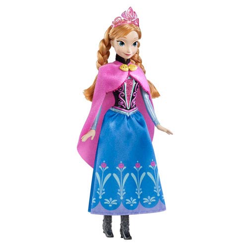 Frozen Sparkle Anna Fashion Doll - Click Image to Close