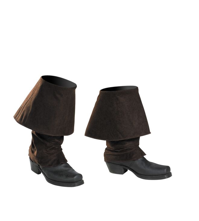 Disney Jack Sparrow Pirate Boot Covers Adult - Click Image to Close