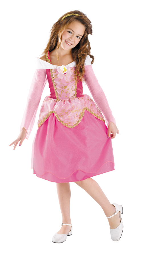 AURORA DELUXE CHILD Princess Costume - Click Image to Close