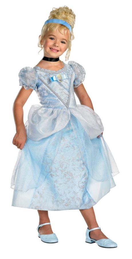 CINDERELLA DELUXE CHILD Princess Costume - Click Image to Close