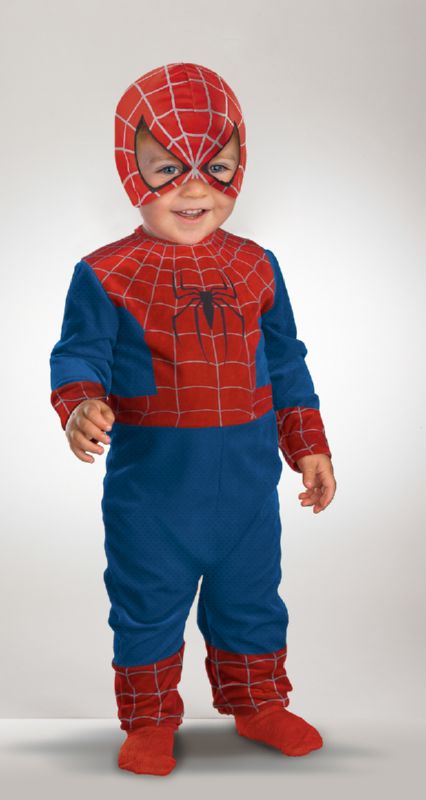Spider-Man Child Costume NEWB 0-6M - Click Image to Close