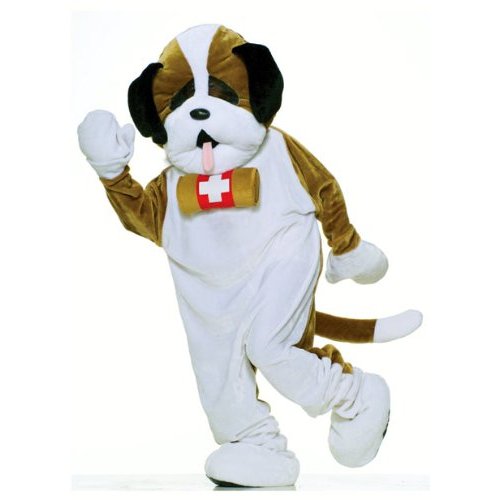 Deluxe Puppy Dog Mascot Adult Standard Costume - Click Image to Close
