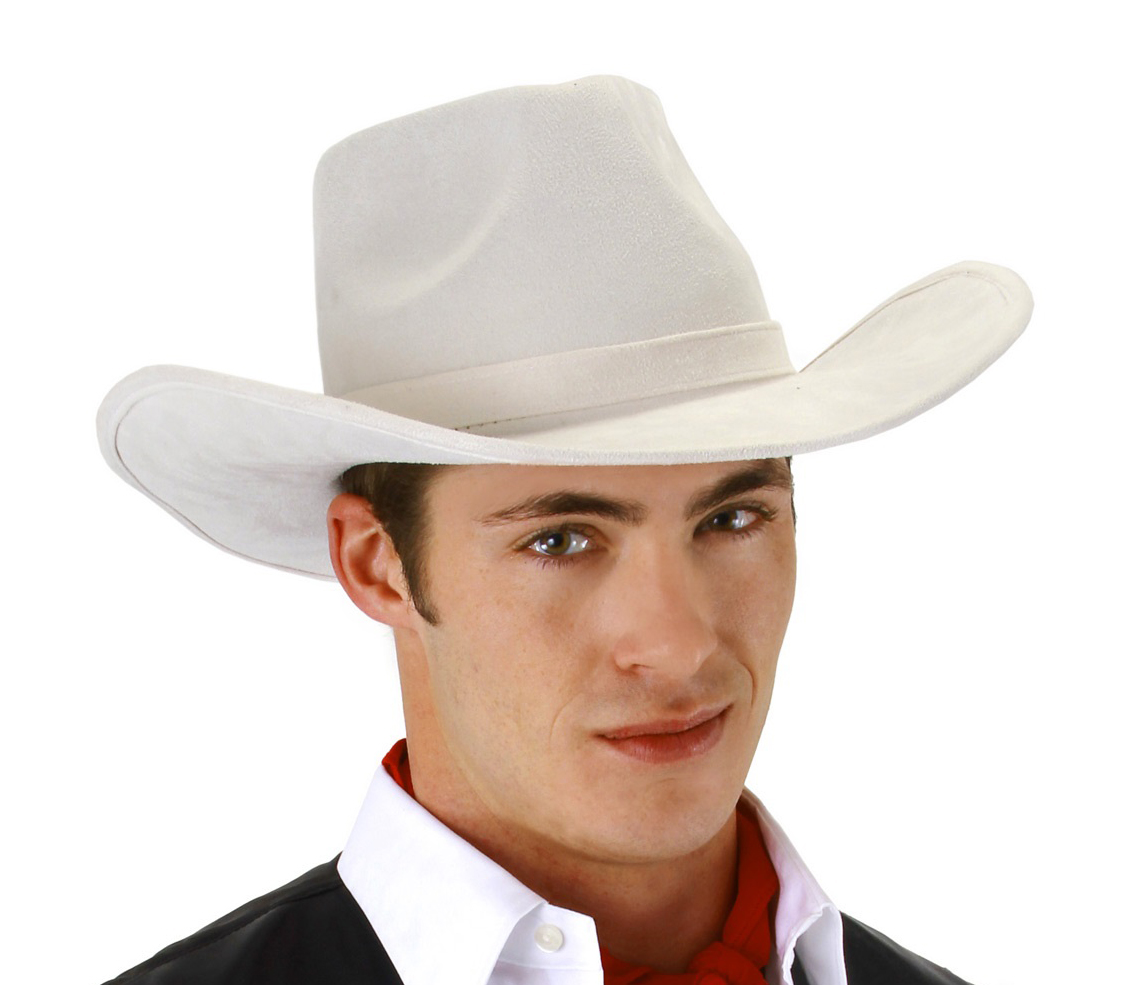 Lone Ranger inspired The Western Hero White HAT - Click Image to Close